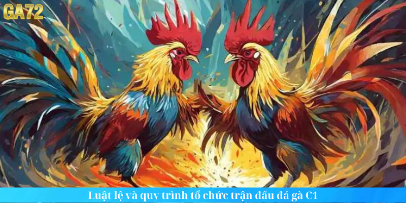Luật lệ và quy trình tổ chức trận đấu đá gà C1 Luật lệ và quy trình tổ chức trận đấu đá gà C1